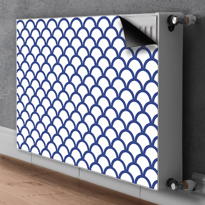 Decoratieve radiatormagneet Vispatroon