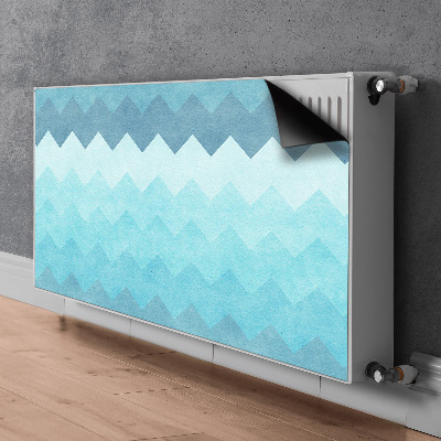 Decoratieve radiatormagneet Zigzagpatroon