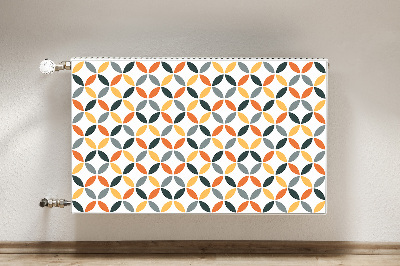 Decoratieve radiatormat Geometrische wielen