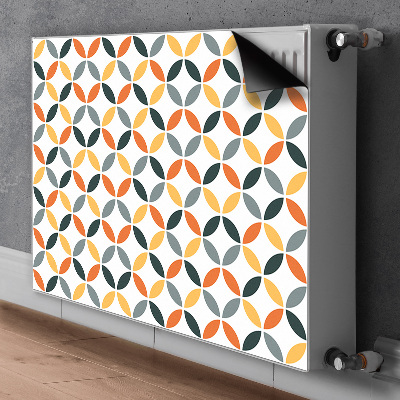 Decoratieve radiatormat Geometrische wielen