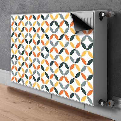 Decoratieve radiatormat Geometrische wielen