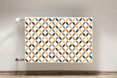 Decoratieve radiatormat Geometrische wielen