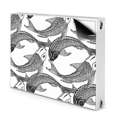 Magnetische radiatormat Vis koi