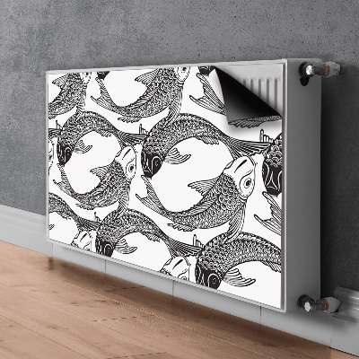 Magnetische radiatormat Vis koi