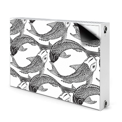 Magnetische radiatormat Vis koi