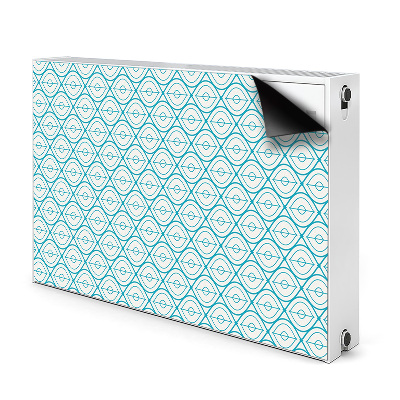 Magnetische radiatormat Retro patroon