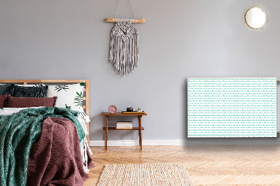 Decoratieve radiatormagneet Groene heuvels