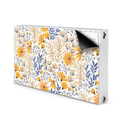 Magnetische mat voor de radiator Pastel meadow