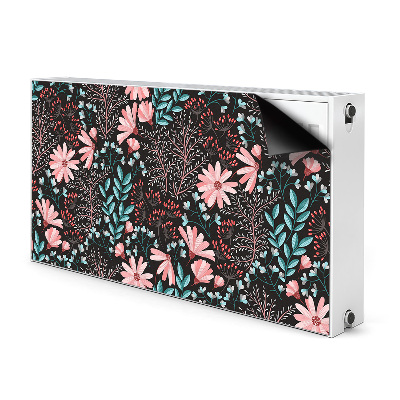 Magnetische bedrukte mat Vintage bloemen