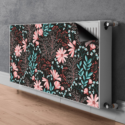 Magnetische bedrukte mat Vintage bloemen