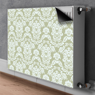 Decoratieve radiatormagneet Groen ornament