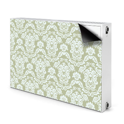 Decoratieve radiatormagneet Groen ornament