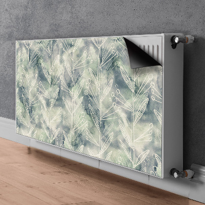 Magnetische radiatormat Planten