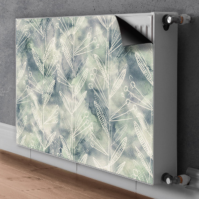 Magnetische radiatormat Planten