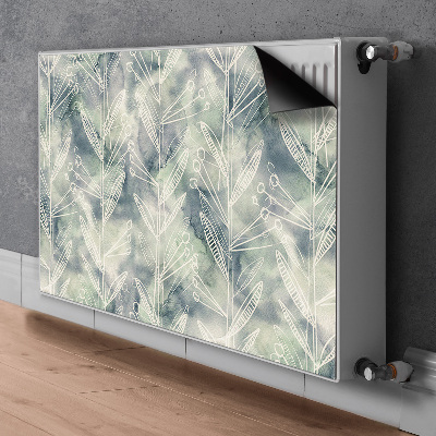 Magnetische radiatormat Planten