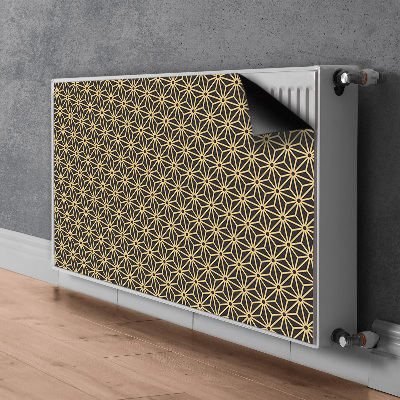 Magnetische radiatormat Kubussen patroon