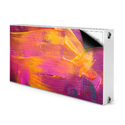 Decoratieve radiatormat Verf op canvas