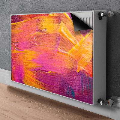 Decoratieve radiatormat Verf op canvas