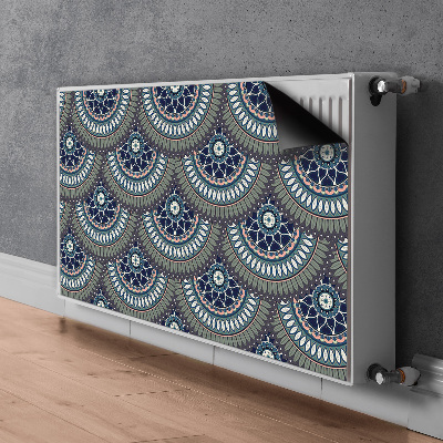 Magnetische mat voor de radiator Decoratief patroon