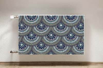 Magnetische mat voor de radiator Decoratief patroon