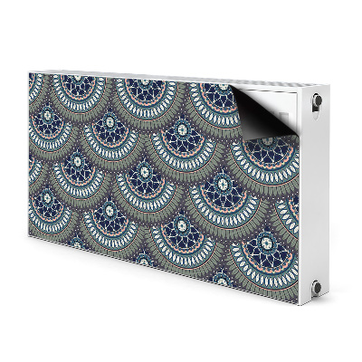 Magnetische mat voor de radiator Decoratief patroon