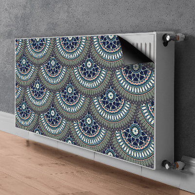 Magnetische mat voor de radiator Decoratief patroon