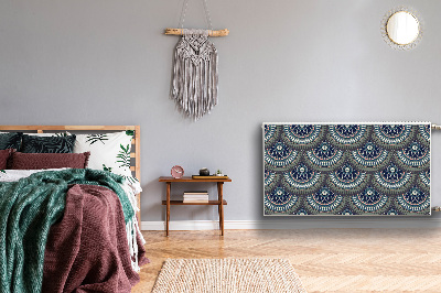 Magnetische mat voor de radiator Decoratief patroon