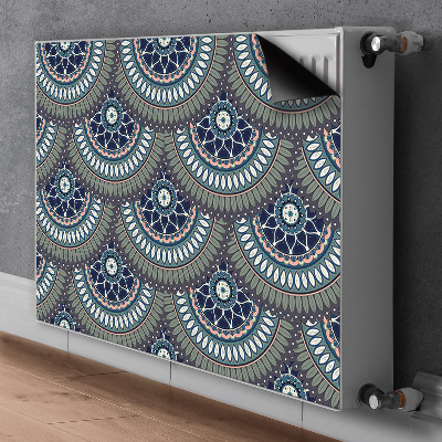 Magnetische mat voor de radiator Decoratief patroon