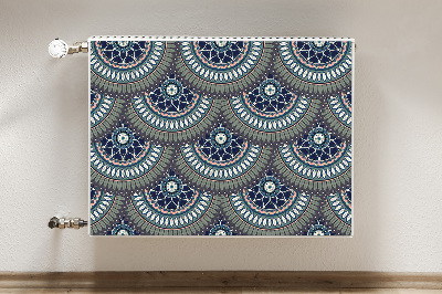 Magnetische mat voor de radiator Decoratief patroon