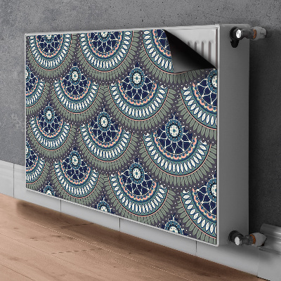 Magnetische mat voor de radiator Decoratief patroon