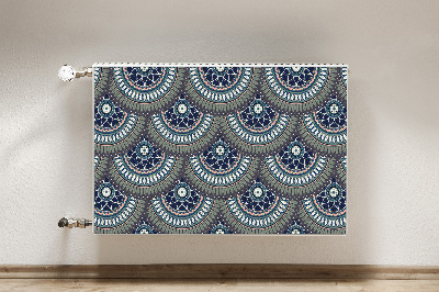 Magnetische mat voor de radiator Decoratief patroon