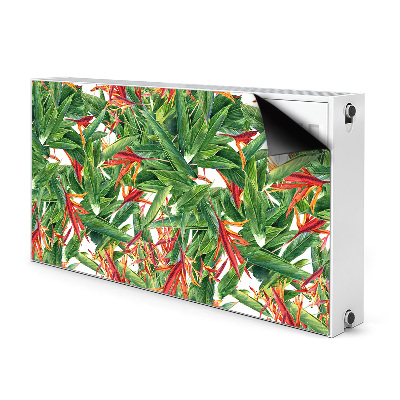 Decoratieve radiatormat Exotische bloemen