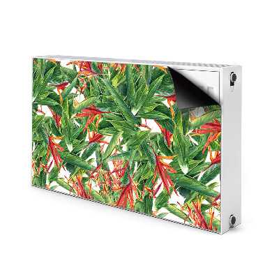 Decoratieve radiatormat Exotische bloemen