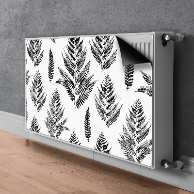 Magnetische mat voor de radiator Varenprints