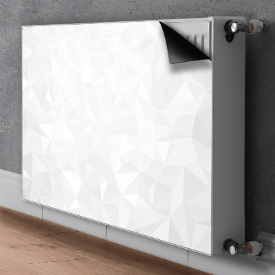 Decoratieve radiatormat Geometrisch 3d-patroon