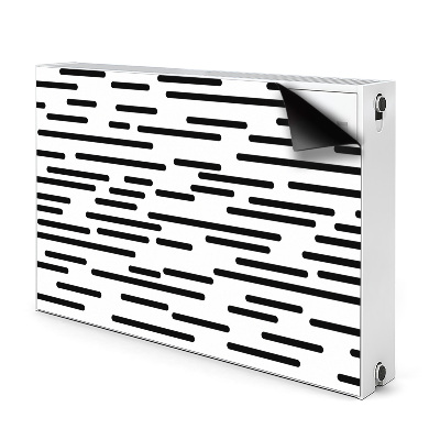 Magnetische mat voor de radiator Intermitterende lijnen