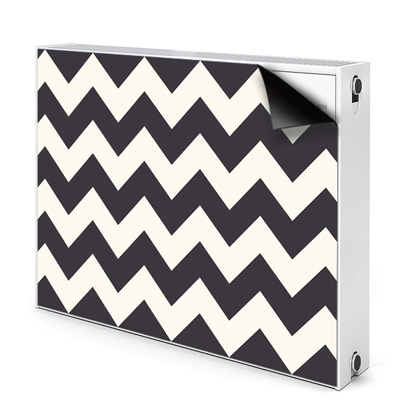 Decoratieve radiatormagneet Zigzags
