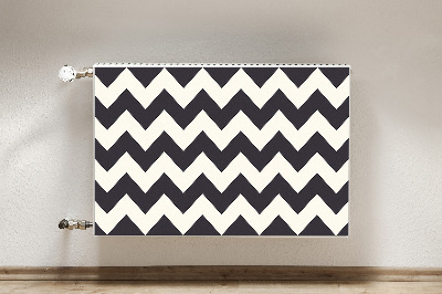 Decoratieve radiatormagneet Zigzags