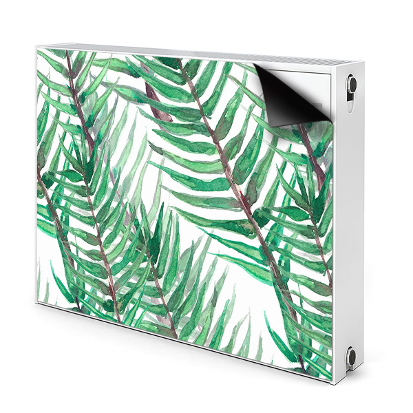 Magnetische bedrukte mat Palm bladeren