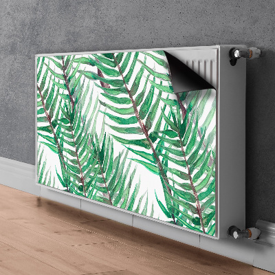 Magnetische bedrukte mat Palm bladeren