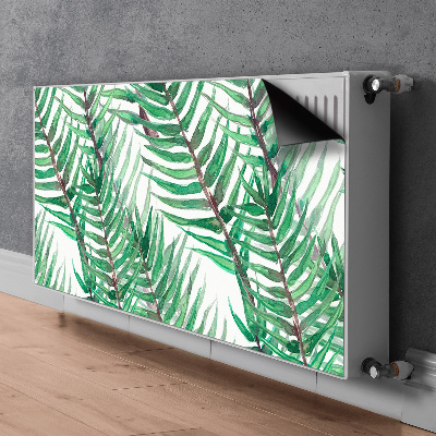 Magnetische bedrukte mat Palm bladeren