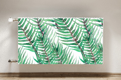 Magnetische bedrukte mat Palm bladeren