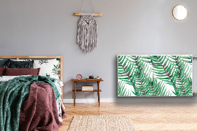 Magnetische bedrukte mat Palm bladeren
