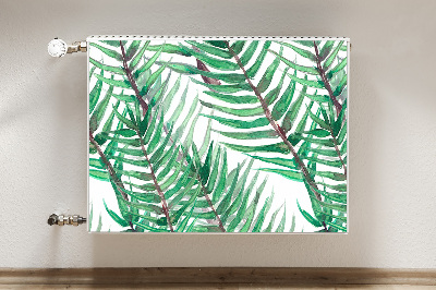 Magnetische bedrukte mat Palm bladeren