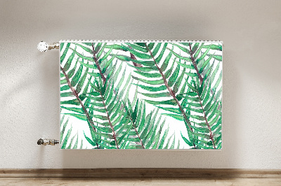 Magnetische bedrukte mat Palm bladeren