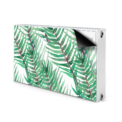 Magnetische bedrukte mat Palm bladeren