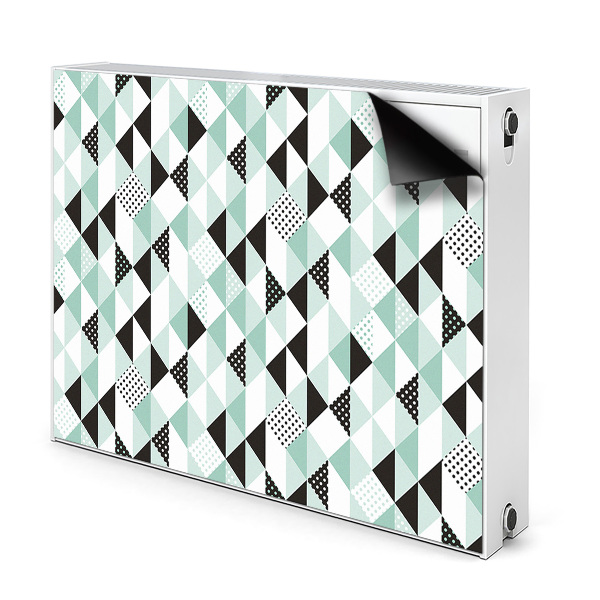 Decoratieve radiatormagneet Geometrisch patroon