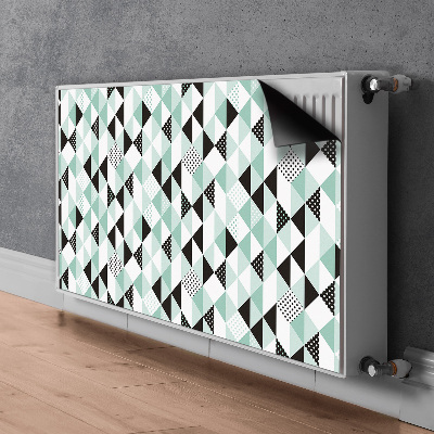 Decoratieve radiatormagneet Geometrisch patroon