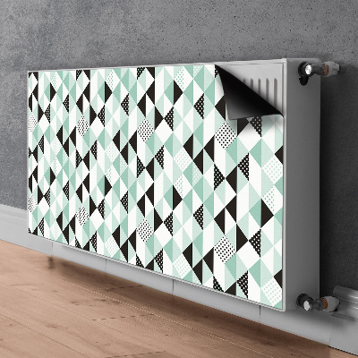 Decoratieve radiatormagneet Geometrisch patroon