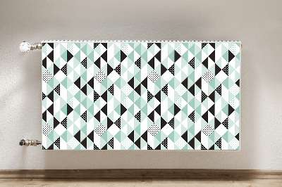 Decoratieve radiatormagneet Geometrisch patroon